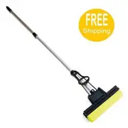 PVA Mop Professional Double Roller Sponge Foam Rubber Head