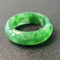 在飛比找森森購物網優惠-【森茂珠寶】天然翡翠A貨 冰透飄綠戒指