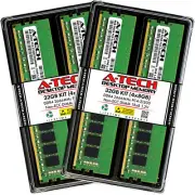 32GB Kit 4x 8GB DDR4-2666 DIMM Crucial CT4K8G4DFS8266 Equivalent Memory RAM