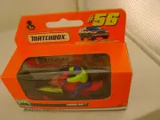 1999 MATCHBOX SUPERFAST #56 TURBO SKI SNOWMOBILE NEW IN BOX