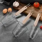 Large Capacity Mesh Sieve Spoon Wood Handle Large Colander Kitchen Gadgets