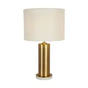 Artemis Marble Metal Table Lamp 65cm