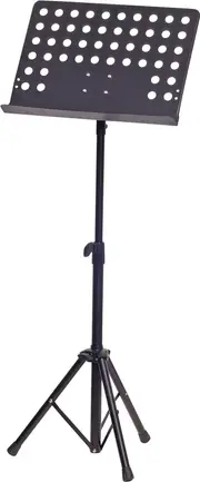 Xtreme - Heavy Duty Pro Black Music Stand Adjustable, Steel