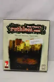 NEW Tom Clancy's Ruthless.com CD-ROM PC Computer Game Red Storm