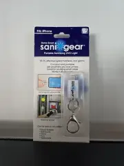 Sani Gear Travel Sanitizing Uvc Light Portable Key Chain iPhone New