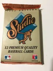 1992 Studio Baseball Cards One Unopened Pack