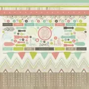 Kaisercraft Bow & Arrow 12x12 Sticker Sheet