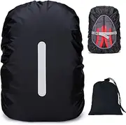 PINEPAN Waterproof Rain Cover Backpack Cover with Non-Slip Adjustable Buckle Rain Cover for Camping Hiking Backpack with Storage Bag 15-100L