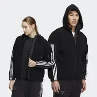 在飛比找蝦皮商城優惠-ADIDAS 男女 運動外套 立領外套 羊羔毛 2側拉鍊口袋