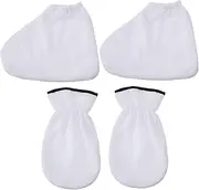 [Baluue] Paraffin Wax Hand Foot Care Set Wax Glove Kit Heat Therapy Spa Foot Hand Cover