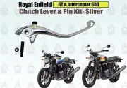 Royal Enfield Interceptor & GT 650 "Clutch Lever & Kit" Silver