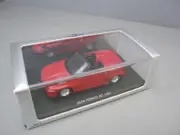 1/43-SPARK #0609 -1992 ALFA ROMEO RZ ROADSTER CONVERTIBLE ZAGATO-RED