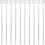 Homoyoyo 10pcs Stainless Steel Candle Making Tools Wick Position Pin Wick Centering Pin Punch Needle Inserting Tool for DIY Candle Making