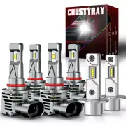 For GMC Yukon 1993-1997 6000K LED faro alto bajo niebla luces bombillas Combo 6X (for: Lexus)