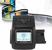 Film and Slide Scanner, Digital Film Slide Scanner, Converts 35mm, 126KPK, 110, Super 8 Negatives 135 126 110 Slides into JPEG 22MP(AU)