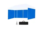 RED TRACK Accessory Pack for 6x3m Blue Gazebo, includes Walls, Wheeled Carry Bag, Rechargeable USB Lamp