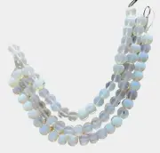 Opaline 5x8mm Cushion Beads / Three (3) 8" Strands