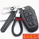 寶獅鑰匙套鑰匙包Peugeot 3008 2008 308 5008 508 crz 207專車專用汽車鑰匙皮套 鑰匙殼