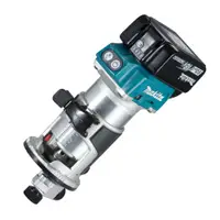 在飛比找蝦皮商城優惠-MAKITA 牧田 18V鋰電修邊機含底座套組－空機(DRT