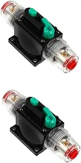 ULTECHNOVO Pcs Circuit Protection a Automatic Recovery Breaker Fuse Holder for Car Audio System