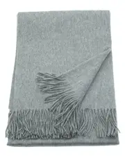 Portolano Woven Throw With Tubular Fringes