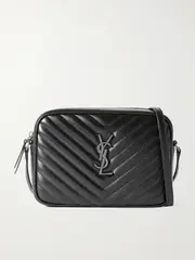 [SAINT LAURENT] SAINT LAURENT - Lou Medium Matelassé Leather Shoulder Bag - Black - One size One size Black