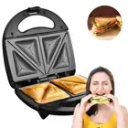 2 Slice Toastie Maker US Plug Waffle Maker Sandwich Toaster Machine Kitchen
