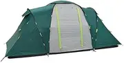 Coleman Vis-a-Vis Spruce Falls 4 Plus Tent - Green/Grey, One Size