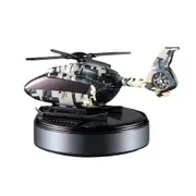 Car Dashboard Airplane Decoration Solar Air Freshener Aromatherapy Helicopter Black Camouflage
