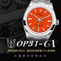 在飛比找Yahoo奇摩購物中心優惠-【RX8-GX第7代保護膜】勞力士(鏡面、外圈)2-2系列腕