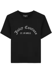 Juicy Couture Noah Logo-embellished Cotton T-shirt - Black - XL (UK16 / XL) XL (UK16 / XL)