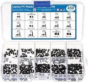 [MMOBIEL] 450 pcs Laptop Notebook Computer Replacement Screws Kit for HP, IBM, Lenovo, Toshiba, Gateway, Samsung, Dell, Sony, Acer, Asus, SSD Hard Disk SATA