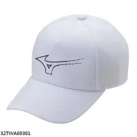 在飛比找Yahoo!奇摩拍賣優惠-【MIZUNO 美津濃】運動帽 白色 32TWA00301