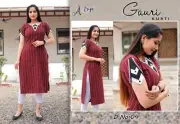 Women Cotton Gauri Kurti