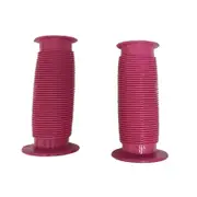 Bikelane 80mm Mushroom Handlebar Grips for 12" Kid's Bikes 22mm hole Pink