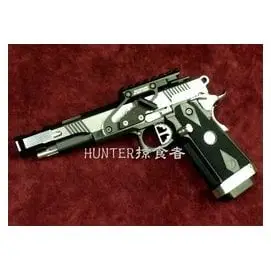 【Hunter】絕版全新日本WA MAGNA全金屬SV 改香港SD KIMBER 7075滑套IPSC 2T色手工瓦斯BB槍