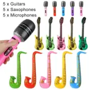 Balloons Set Inflatable Instruments Toy Blow Bundle Set Simulation Instrument