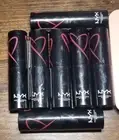 (Lot Of 7) Bundle NYX Professional Makeup Shout Loud Creamy Satin Lipstick New.