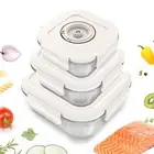 Containers Set Glass Vacuum Seal Containers for Food Storage Fruit Storage Meal