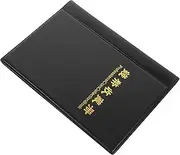 Angoily Antique Coin Storage Book Coin Organizer Album for Collectors for Currency Stamps and Soft Design