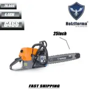 G466 Holzfforma 76.5cc 4.4KW Gas Chainsaw With 3/8" .063 25inch Bar Chain