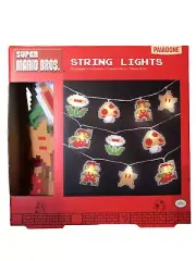 Nintendo Super Mario Bros String Lights, Battery , New In Box, Decorative