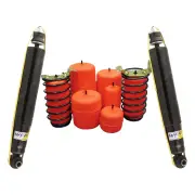 Front Webco Shock Airbag Adjustable Load Kit 450kg for LANDCRUISER HDJ100 UZJ100