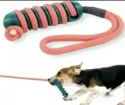 NWK 3 in 1 Floatable Chew Fetch Tug Interactive Teething Dog Rope Toys 2 Qty!!