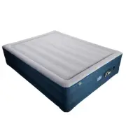Serta Air Mattress Inflatable QUEEN 18" Raised TPU with 4 Comfort Pump