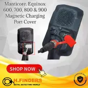 Minelab Manticore & Equinox 600, 700, 800 & 900 Magnetic Charging Port Cover