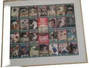 NOLAN RYAN COCA COLA COKE ad Uncut Sheet 1992 Donruss 26 Baseball Cards Poster