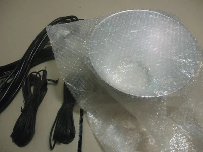 Reflector Diffuser Lamp Shade Dish for Bowens Mount Flash Speedlite plus cables