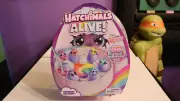 Hatchimals Alive! Rainbow Hatchery Toy with 6 Mini Figures in Color Reveal Eggs