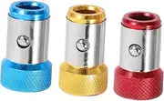 3pcs Magnetic Screwdriver Bit Holders Screwdriver Tool Attachments for Electric Drill and Hand Tools Versatile Magnetic Ring Holders for Enhanced Work Efficiency